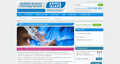 Desktop Screenshot of nhspathology.fph.nhs.uk